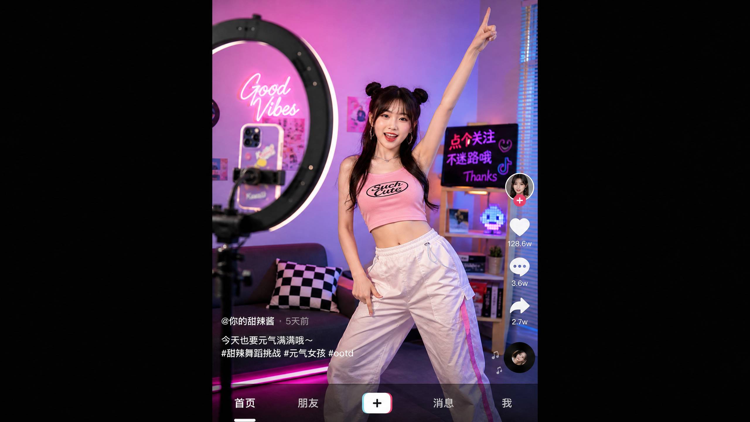 裸舞抖音风